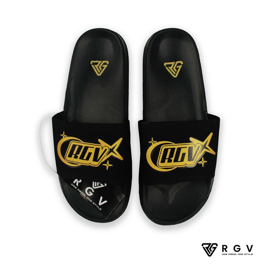 RGV - SANDAL PRIA DAN WANITA SLIDE SLIP ON SENDAL ANTI LICIN RINGAN SELOP Y2K GOLD