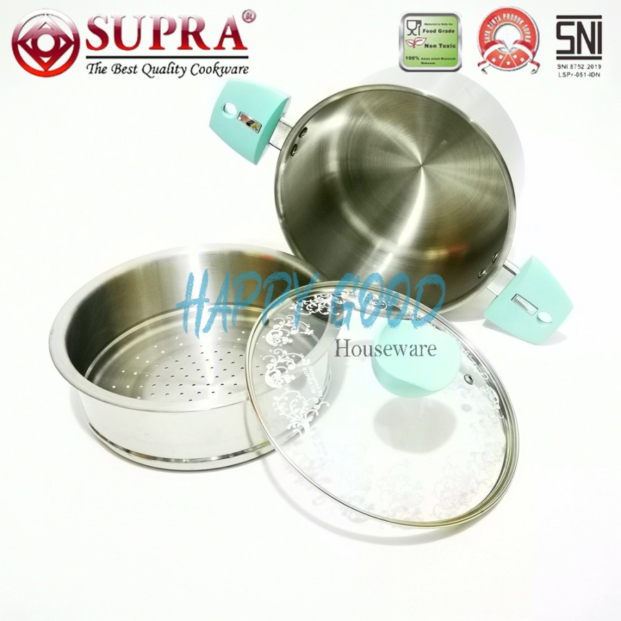 SUPRA 7 pcs Cookware Set Pastel Impact