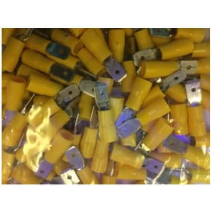 Skun Male MDD 5.5-250/Skun Insulated Male Disconnector Skun 5.5mm/Skun Cowok 5.5mm/Skun Gepeng 5.5mm