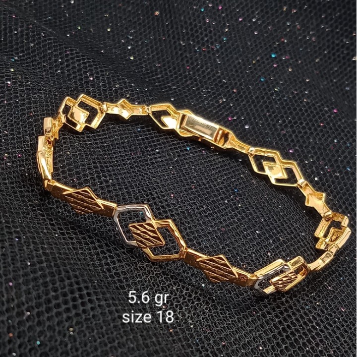 Gelang Emas 17 K - 5.6 gr Kadar 750 - 3188