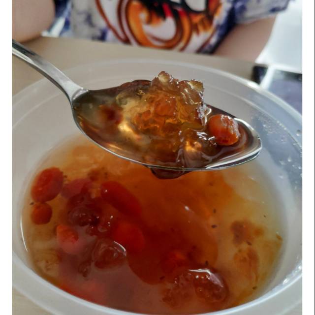 Peach Gum dessert Cup / collagen dessert / tao jiao dessert