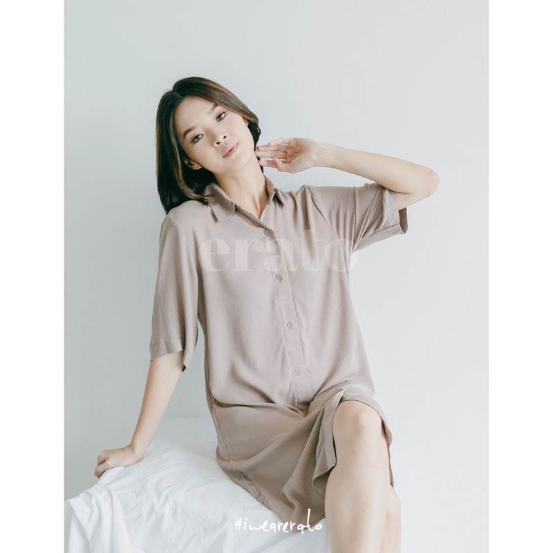 Tk Herlina Kosmetik & Bag - Shanete Shirt Dress