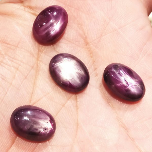 BATU AKIK PERMATA NATURAL RUBY STAR CORUNDUM 6STAR