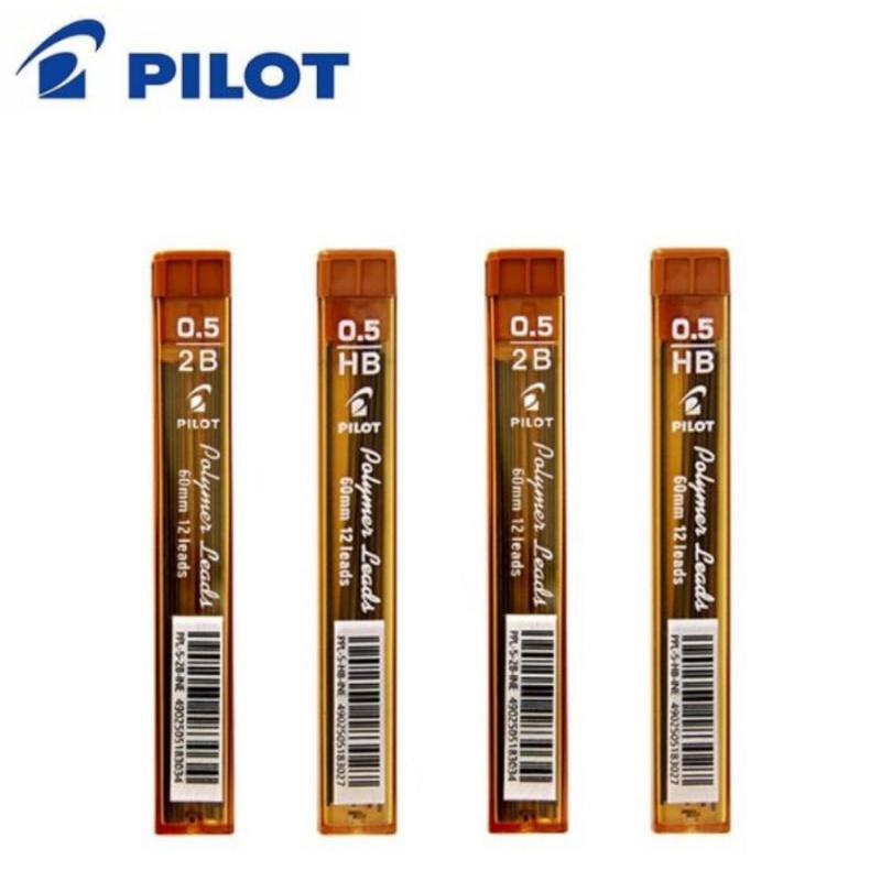 

RB Isi pensil mekanik pilot 0.5 mm 2B ( 1pak/12tube )