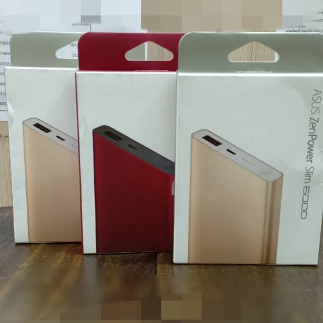 Power bank asus slim 6000mah