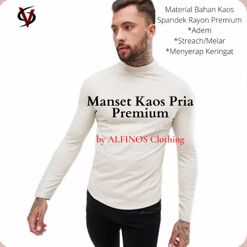 Manset Pria | Mangset Pria | Manset Kaos | Manset Baju Pria