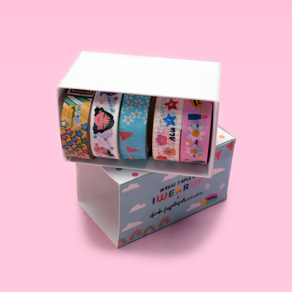 

Washi Tape IWEARUP X Dinda Puspitasari
