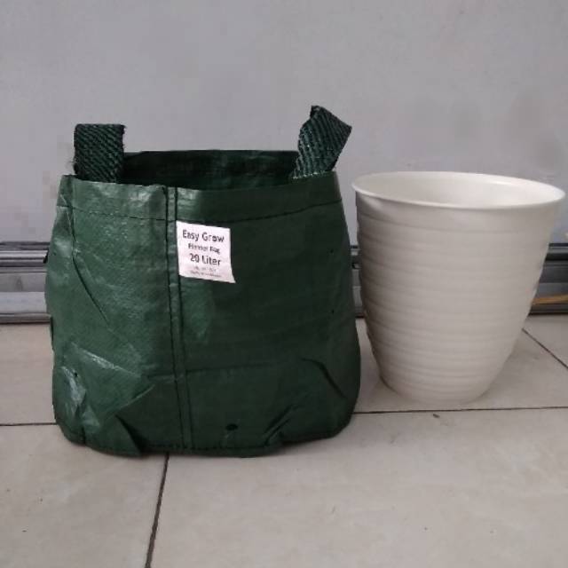 Planter Bag 20 Liter Easy Grow Pot Bibit Tanaman Buah Bunga Sayuran