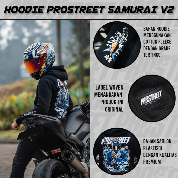 [COD] Prostreet | Hoodie Samurai V2 | Original | Not Kohaku | Not Ronin - M