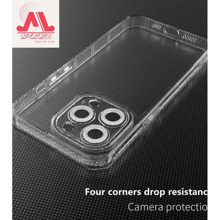 Soft Case Bening Armour REALME 9i C1 C2 C11 2021 C12 C15 C20 C21 C21Y C25 C25S C31 C33 C35 C55 NARZO 30A Airbag Four Sided Full Camera Protection