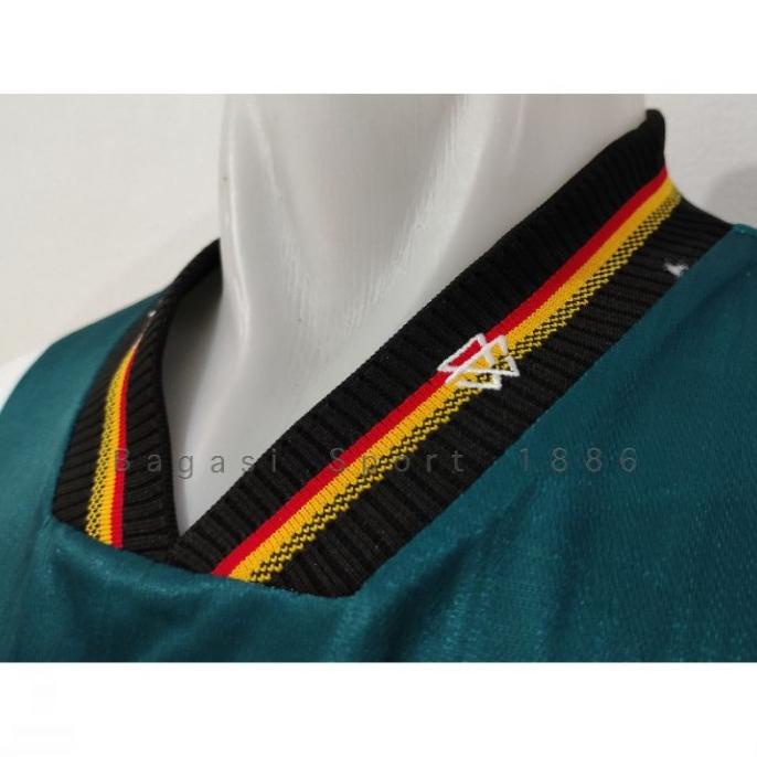 JERSEY BAJU BOLA RETRO LAMA JERMAN GERMANY AWAY KIT TANDANG JADUL SGFD5436VE