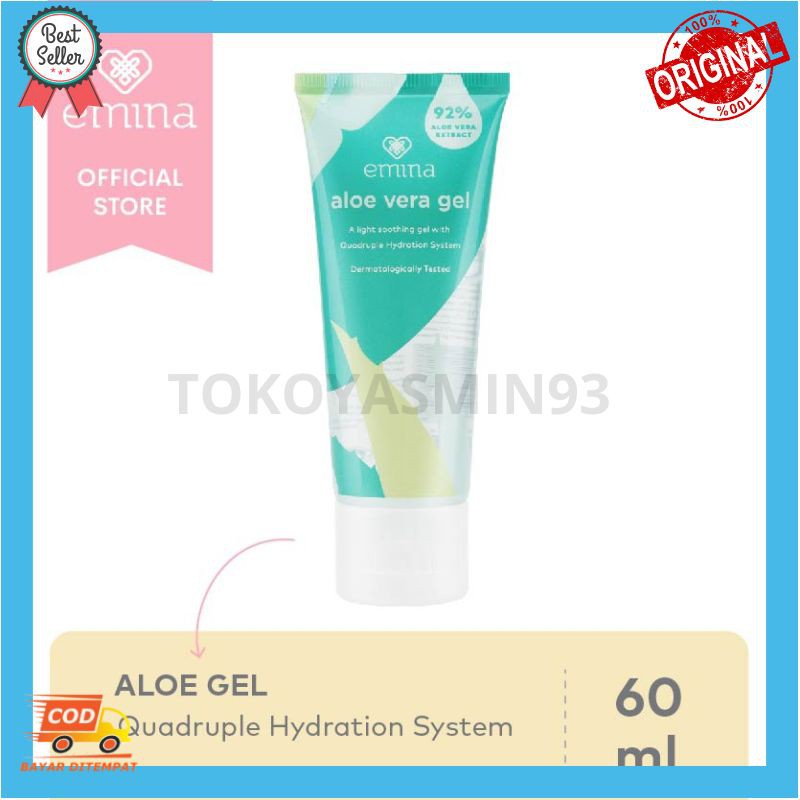 Emina Aloe Vera Gel 60 ml Murah