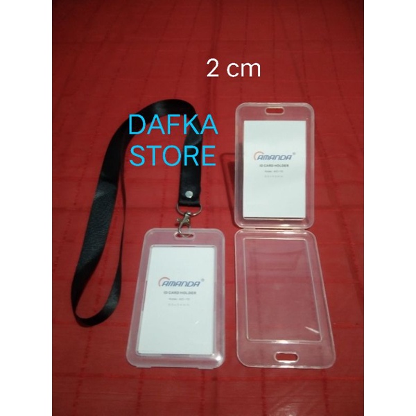 

Tali ID card non Stoper 2 cm+ID Card Amanda ( 85×54 mm)