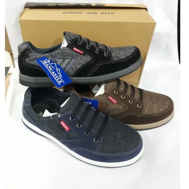 sepatu casual pria levis/denim Mancastle original slip on pria