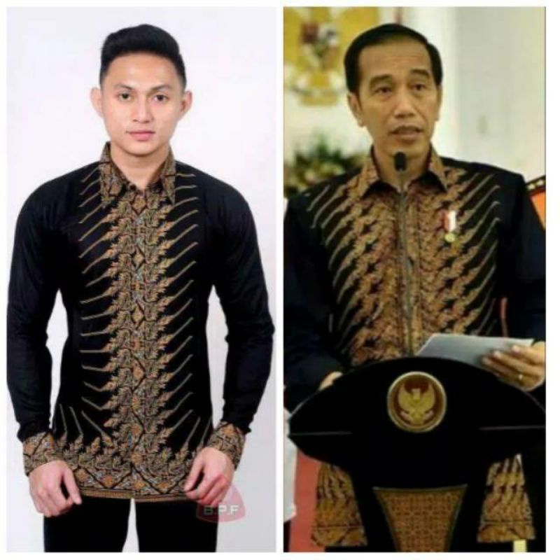 Baju Batik Pria Gus Azmi Syubbanul Muslimin Batik Katun Halus Hadroh Azzahir Hilwa Ala Santri Modern