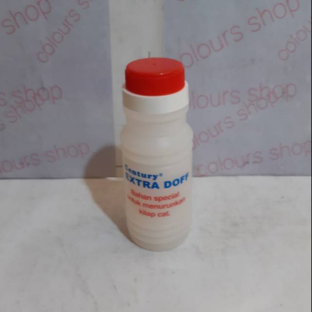 EKTRA DOFF CENTURY/BAHAN PENURUN KILAP  CAT DUCO ISI 100CC BOTOL