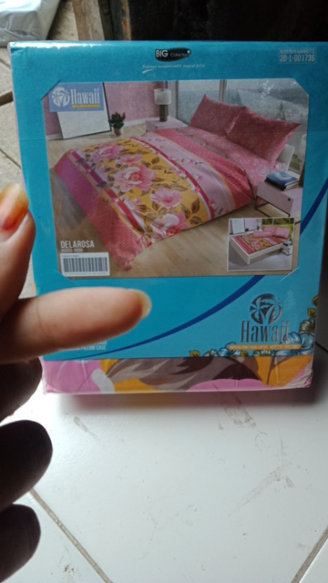 Sprei Hawaii Motif Delarosa