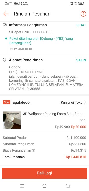 Lampu Model Baling Kipas Bohlam Led 50w