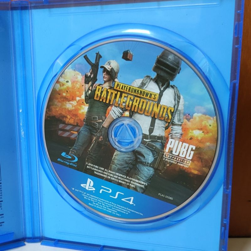 PUBG PS4 Kaset PUBG Playstation PlayerUnknown's Battlegrounds Playerunknown Playstation PS 4 5 CD BD Game Games Player Battle Battleground Battle Grounds Ground PS4 PS5 Players perang tembak game anak Region 3 Asia pabji ff Original ori asli mainan reg