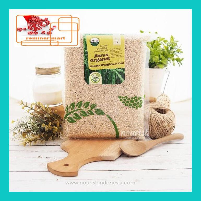 

S0Bers Organic Brown Rice 1 Kg (Beras Coklat Organik) Ric0S50B
