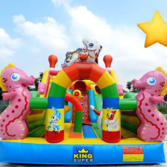 Istana Balon Rumah Balon Bompes King Super Shopee Indonesia