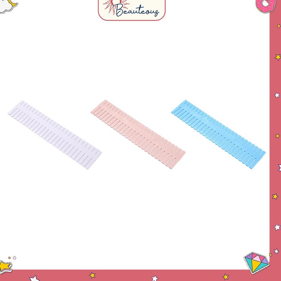 

(J8U7) ★ Sekat Laci Pembatas Alat Tulis Kosmetik Partisi Sekat Drawer Desktop Storage Organizer //Promo@bulanan