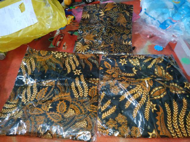 Batik Anak Baju Hem Kemeja Sopal Pendek Pekalongan Murah Exclusive Katun Halus