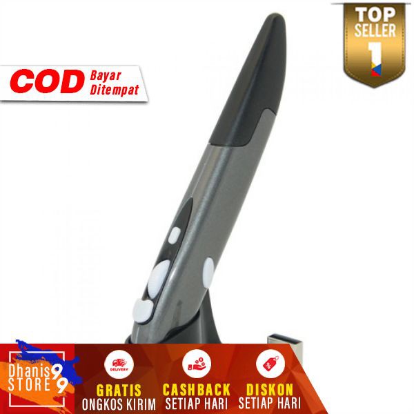 Air Pen Mouse Wireless PC Smart TV Box Pulpen Mos Aksesoris Komputer