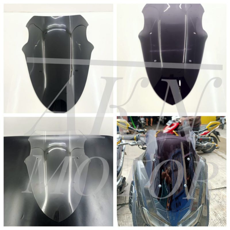 windshield visor kaca depan ocito panjang Yamaha all new nmax ocito lancip / panjang nmax new