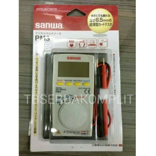 SANWA PM3 Digital Multimeter Multitester Original 100% Asli