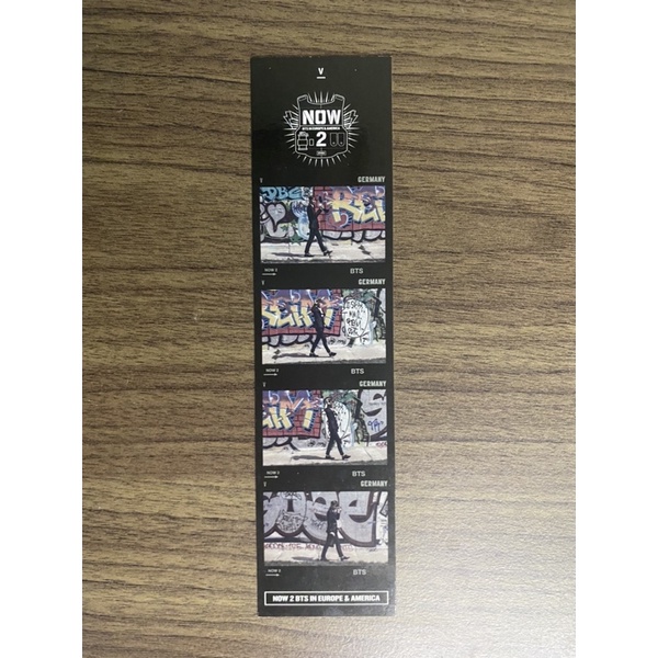 [ READY STOCK ] BTS NOW 2 TAEHYUNG V BOOKMARK