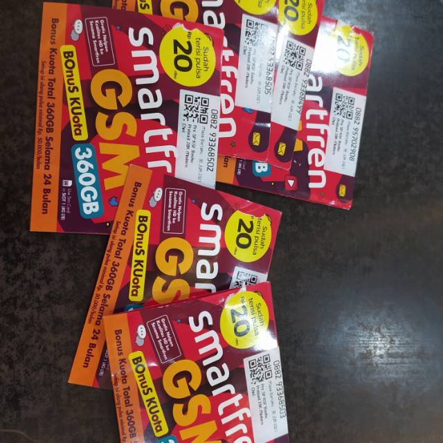 Smartfren Bosku 360 GB siap pakai