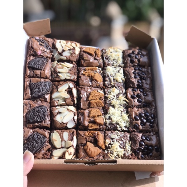 Fudgy Brownies Lotus Biscoff