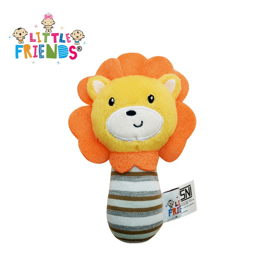 Little Friends Rattle Stick LFR2050 LFR2060 LFR2070 LFR2011 LFR2031 / Rattle Mainan Bayi (Tersedia varian karakter dan warna)