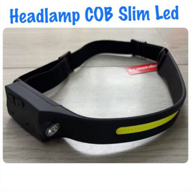 Head lamp / Lampu kepala COB /USB Charging Wave Induction Outdoor Riding Cob Headlight / Led Glaring Headlamp jkt