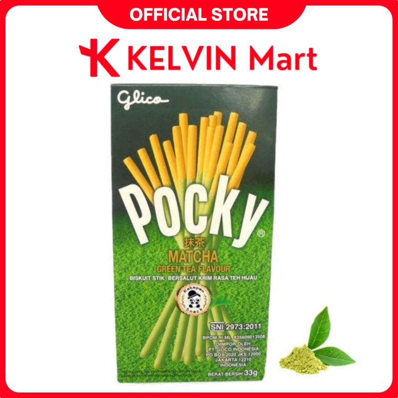 

Glico Biscuit Pocky Green Tea pck 33g | KELVIN Mart