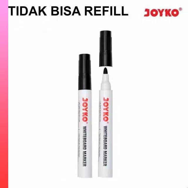 

Whiteboard Marker Spidol Papan Tulis Putih Joyko WM-28