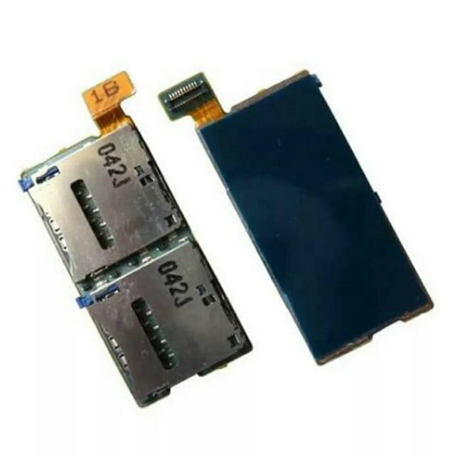 Flexible Konektor Sim Card Connector Slot Adapter Holder Sony Xperia T2 Ultra Dual D5303 D5306