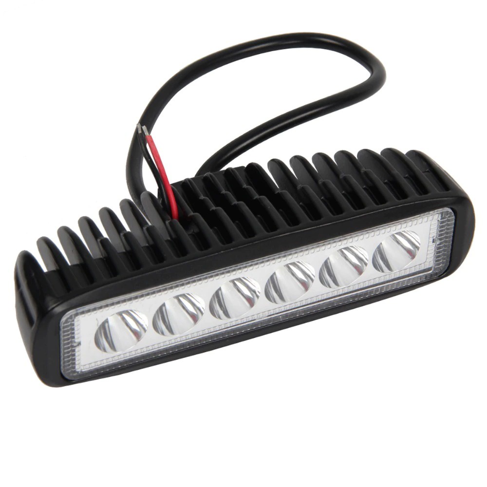 GLOBAL Lampu LED Headlight Mobil Offroad 18W 1260 Lumens - GB-L-183 HITAM