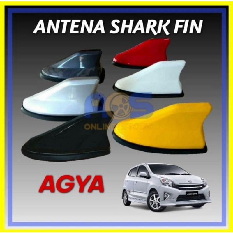 ANTENA SHARK FIN SIRIP HIU JS RACING AGYA