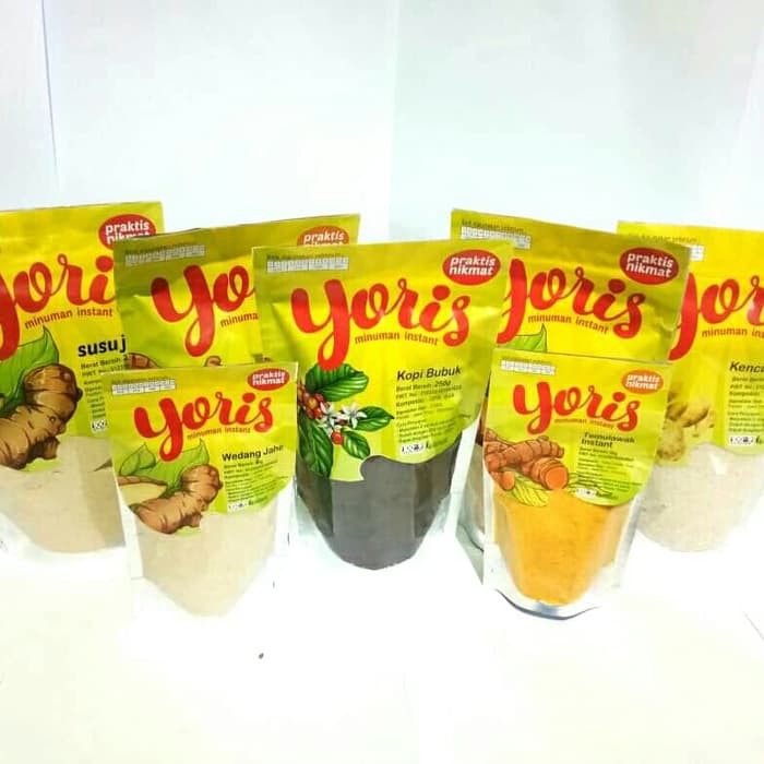 

TEMULAWAK GULA AREN INSTAN TINGGAL SEDUH 250 gram - YORIS MINUMAN HERBAL MINUMAN INSTAN PACITAN
