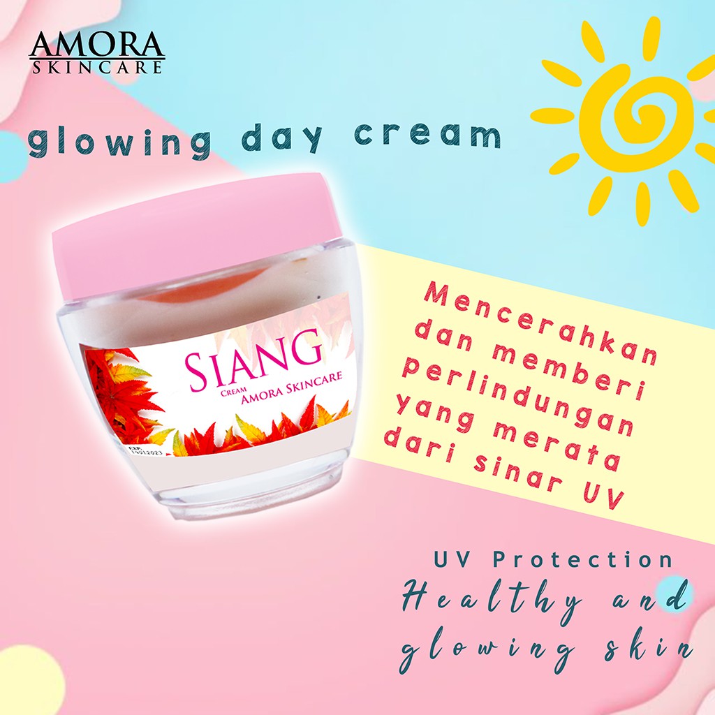 Cream Siang Amora Skincare Glowing Acne ASC