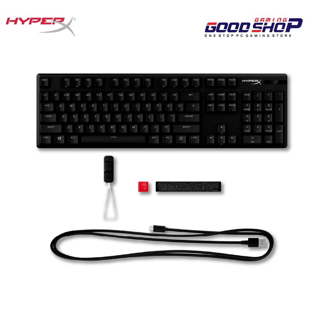 HyperX Alloy Origins Core Keyboard - PBT keycaps