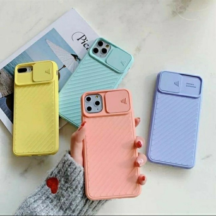 SAMSUNG A13 4G A23 4G 5G A33 5G A53 5G A73 5G Slide Case Camera Push Pull Baby Softcase Rubber Matte Candy Silicone Sliding Casing