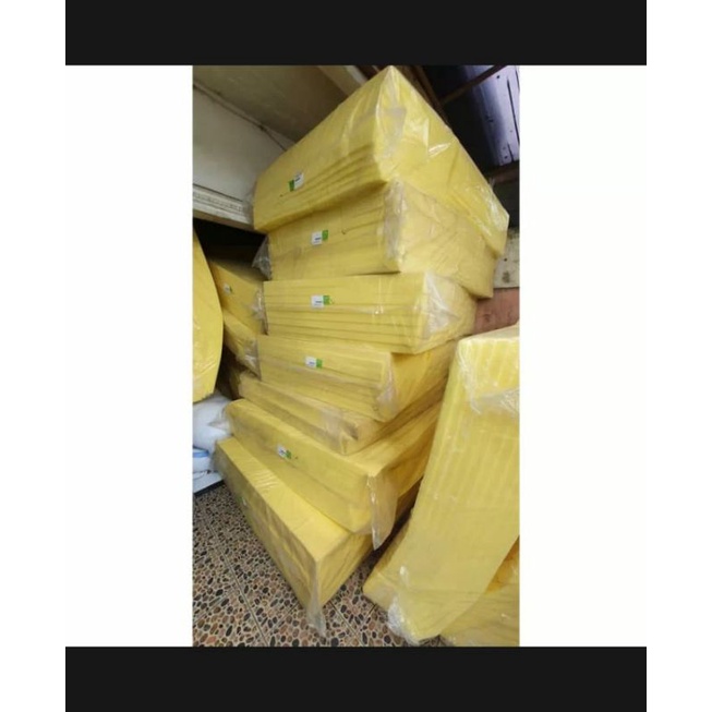 Busa Lembaran Royal Foam Tebal 4cm 200x150 Busa Kasur/Surpet Yellow Density 16