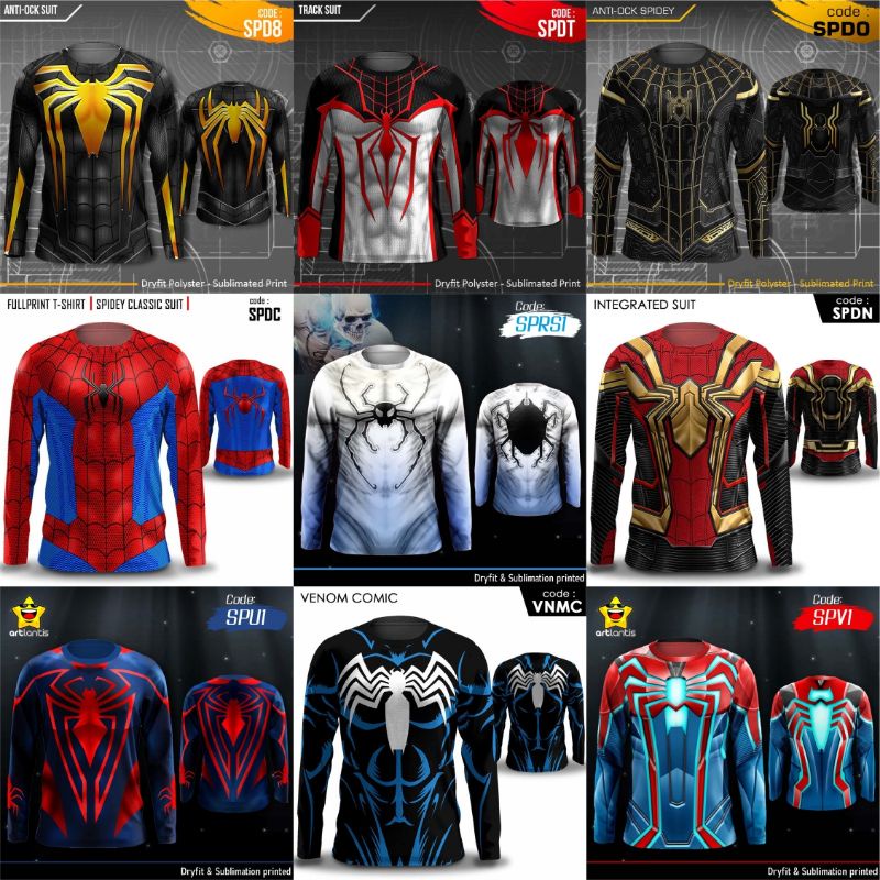 DISKON VIRAL KAOS SUPERHERO!!! CUMA 99K-110K