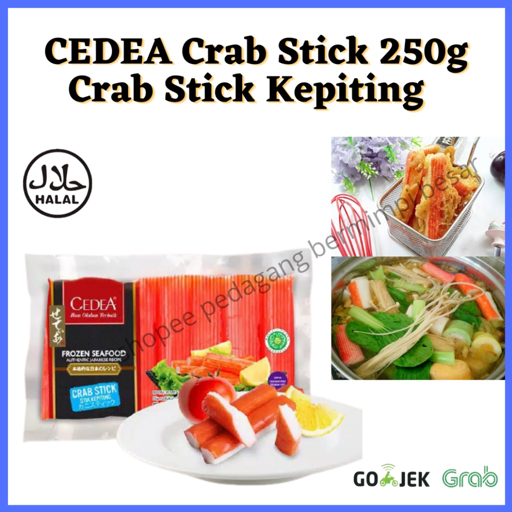 CEDEA Crab stick 250g/ Crab Stik/  Crab stick Kepiting