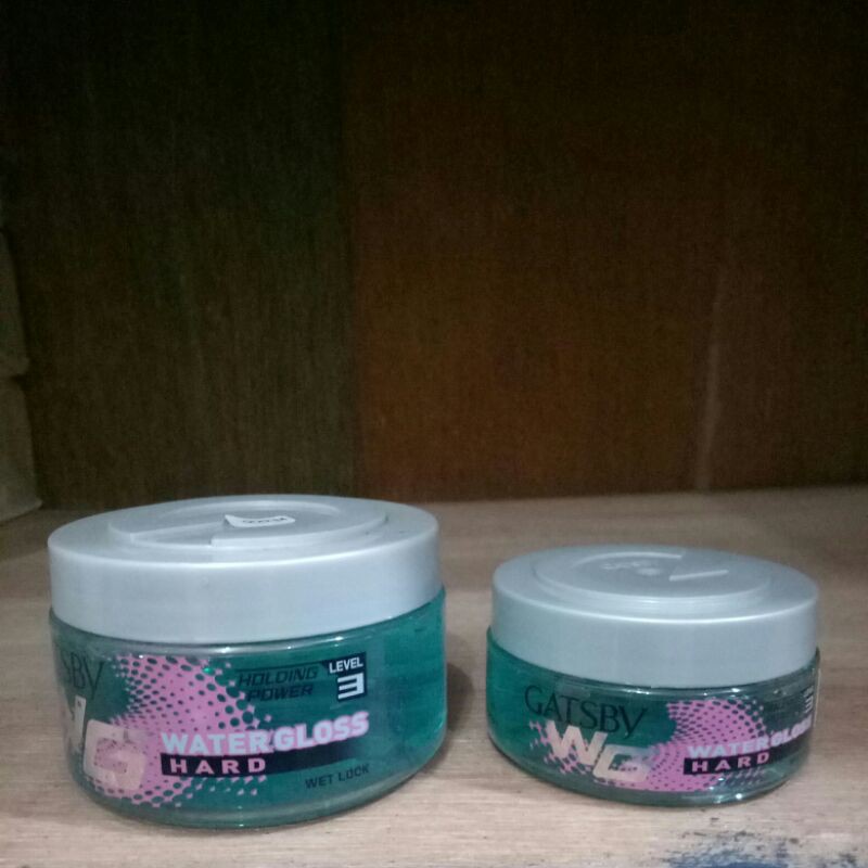 gatsby Water Gloss (HARD)  level 3 biru 150gr