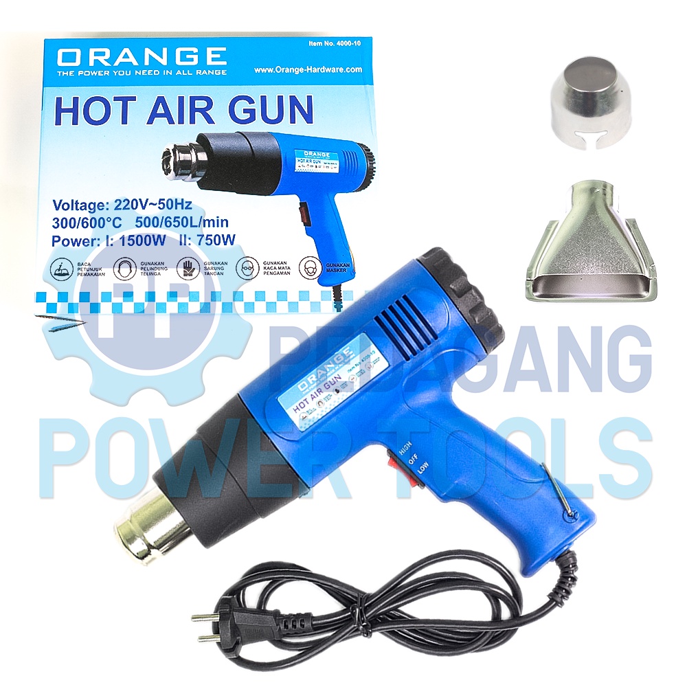 HEAT GUN ORANGE / HOT AIR GUN 4000-10