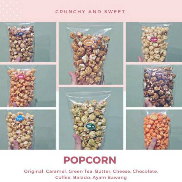 

Popcorn 75gram (9rasa)